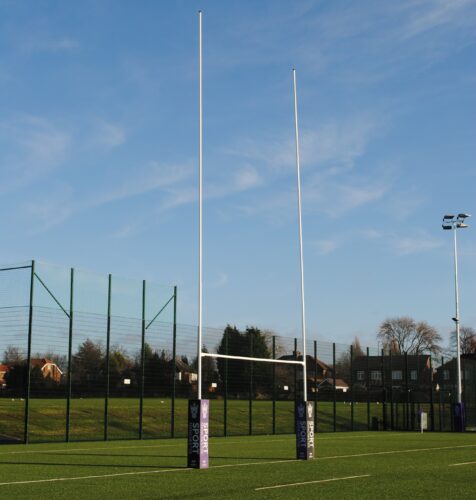 Aluminium Hinged Rugby Goals