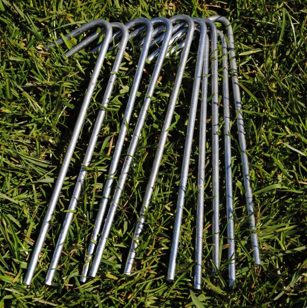 steel netting pins