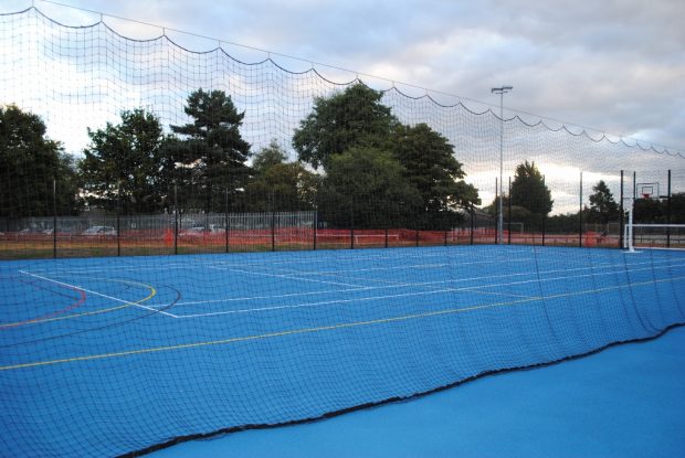 pitch divider netting