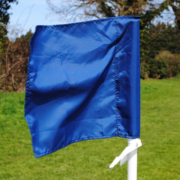 Single Colour Corner Pole Flags