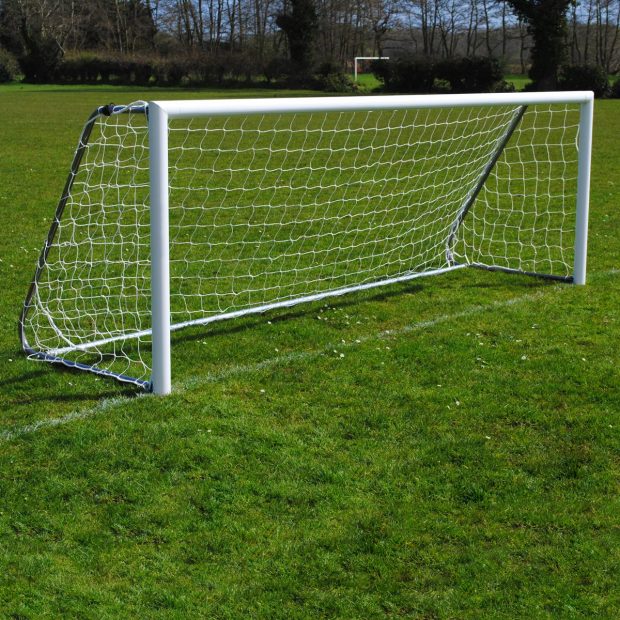 12x4 Lightweight Football 5v5 Goal Package: 5-A-Side Freestanding ...