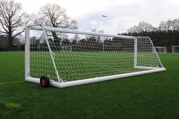 12x4 Wheeled Football Goal Package
