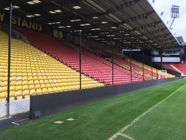 Stadium Ball Stop Posts