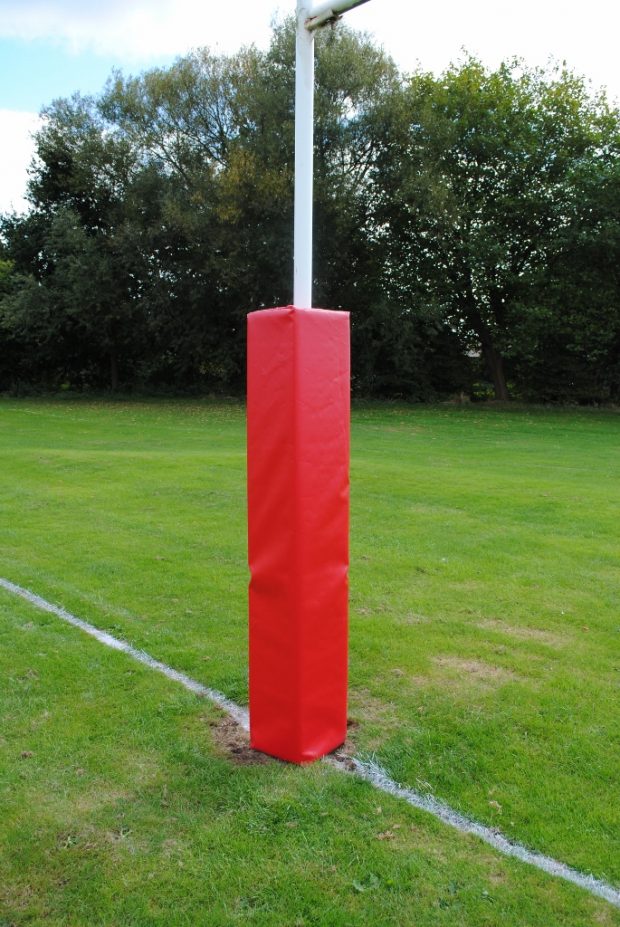 rugby post pads